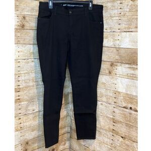 OLD NAVY MID-RISE SUPER SKINNY BLACK CASUAL EVERYDAY CLASSIC JEANS SIZE 14R